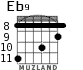 Eb9 para guitarra - versión 4