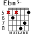 Ebm5- para guitarra - versión 3