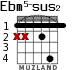 Ebm5-sus2 para guitarra - versión 1