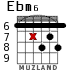 Ebm6 para guitarra - versión 5