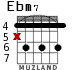 Ebm7 para guitarra - versión 2