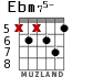 Ebm75- para guitarra - versión 3
