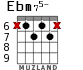 Ebm75- para guitarra - versión 4
