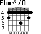 Ebm75-/A para guitarra - versión 2