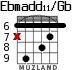 Ebmadd11/Gb para guitarra - versión 3