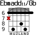 Ebmadd11/Gb para guitarra - versión 4
