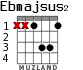 Ebmajsus2 para guitarra - versión 1