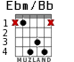 Ebm/Bb para guitarra - versión 2