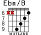 Ebm/B para guitarra - versión 2