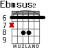 Ebmsus2 para guitarra - versión 2