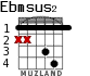 Ebmsus2 para guitarra