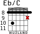Eb/C para guitarra - versión 4