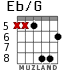 Eb/G para guitarra - versión 5