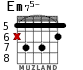 Em75- para guitarra - versión 6