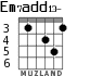 Em7add13- para guitarra - versión 4