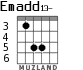 Emadd13- para guitarra - versión 4
