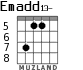 Emadd13- para guitarra - versión 5