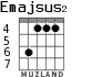 Emajsus2 para guitarra - versión 3