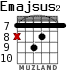 Emajsus2 para guitarra - versión 5