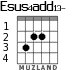 Esus4add13- para guitarra - versión 1