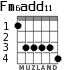 Fm6add11 para guitarra - versión 2