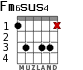 Fm6sus4 para guitarra - versión 2