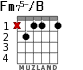 Fm75-/B para guitarra - versión 1
