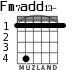 Fm7add13- para guitarra - versión 2