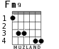 Fm9 para guitarra - versión 2