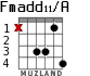 Fmadd11/A para guitarra - versión 1