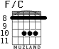 F/C para guitarra - versión 2