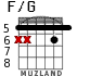 F/G para guitarra - versión 1