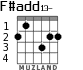F#add13- para guitarra - versión 2