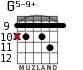 G5-9+ para guitarra - versión 4
