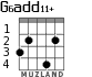 G6add11+ para guitarra - versión 2