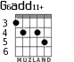 G6add11+ para guitarra - versión 4