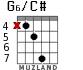 G6/C# para guitarra - versión 5