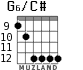 G6/C# para guitarra - versión 9