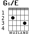 G6/E para guitarra
