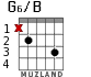 G6/B para guitarra - versión 2