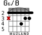 G6/B para guitarra - versión 3