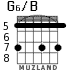 G6/B para guitarra - versión 5
