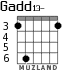 Gadd13- para guitarra - versión 2