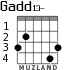 Gadd13- para guitarra - versión 1