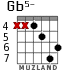 Gb5- para guitarra - versión 3