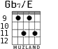 Gb7/E para guitarra - versión 8
