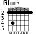 Gbm7 para guitarra - versión 2