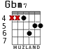 Gbm7 para guitarra - versión 6