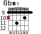 Gbm7 para guitarra - versión 8