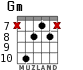 Gm para guitarra - versión 6